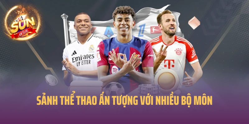 Sảnh thể thao Sunwin thu hút với nhiều hình thức cá cược hấp dẫn Sảnh thể thao Sunwin thu hút với nhiều hình thức cá cược hấp dẫn